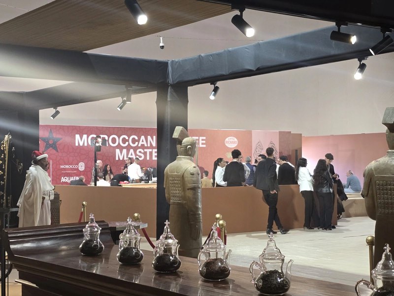 L'espace du Moroccan Coffee Masters Championship