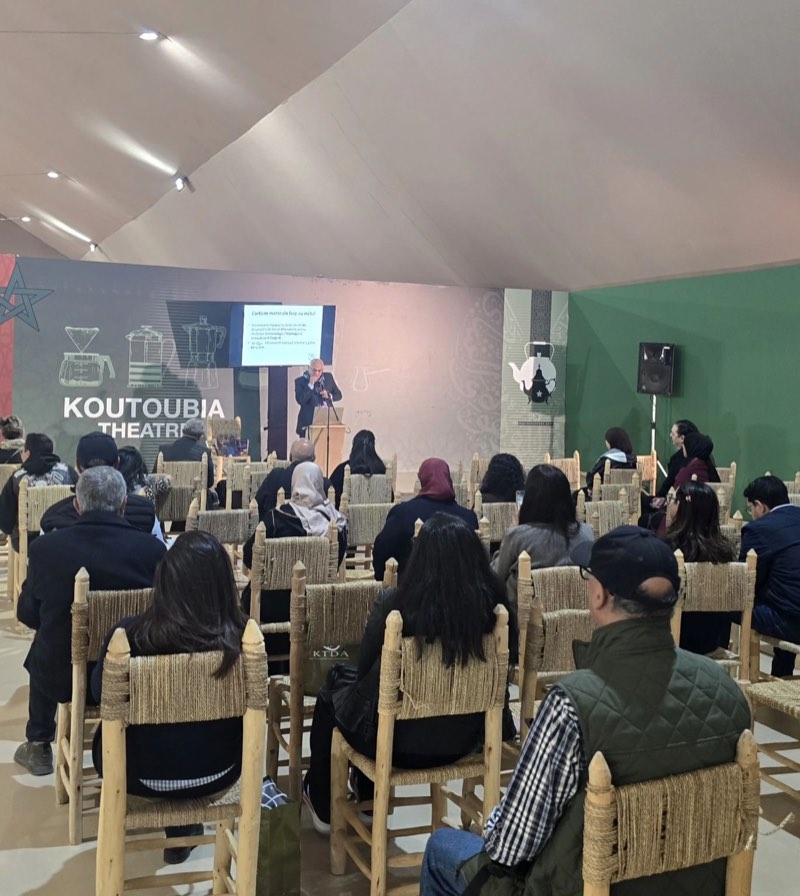Conférence au Koutoubia Theatre